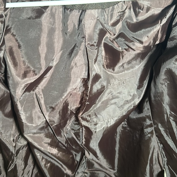 ASHLEY BY 26 Intl Vintage Women’s Brown Tweed Blazer w/Professor Patches Sz Med - Picture 7 of 8